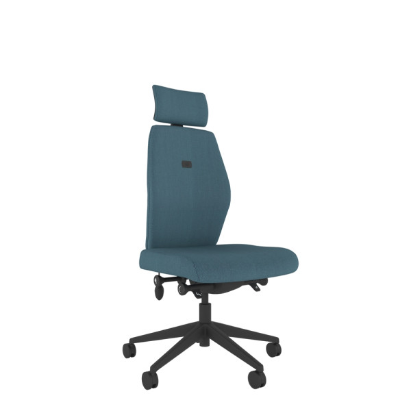 Solo Medium Back Chair with Headrest